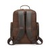 Vintage Brown Full Grain Leather 17 Inches Laptop Backpack for Men