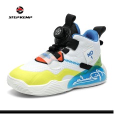 Boys Girls Lace-up Mesh Sneakers Children School Kids Sports Branded Shoes